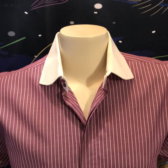 Steven Land French Cuffs Dress Shirt - Picture 3 of 17